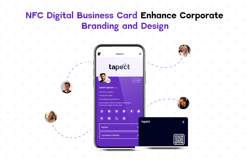 NFC Digital Business Card | Enhance Corporate Branding and Design