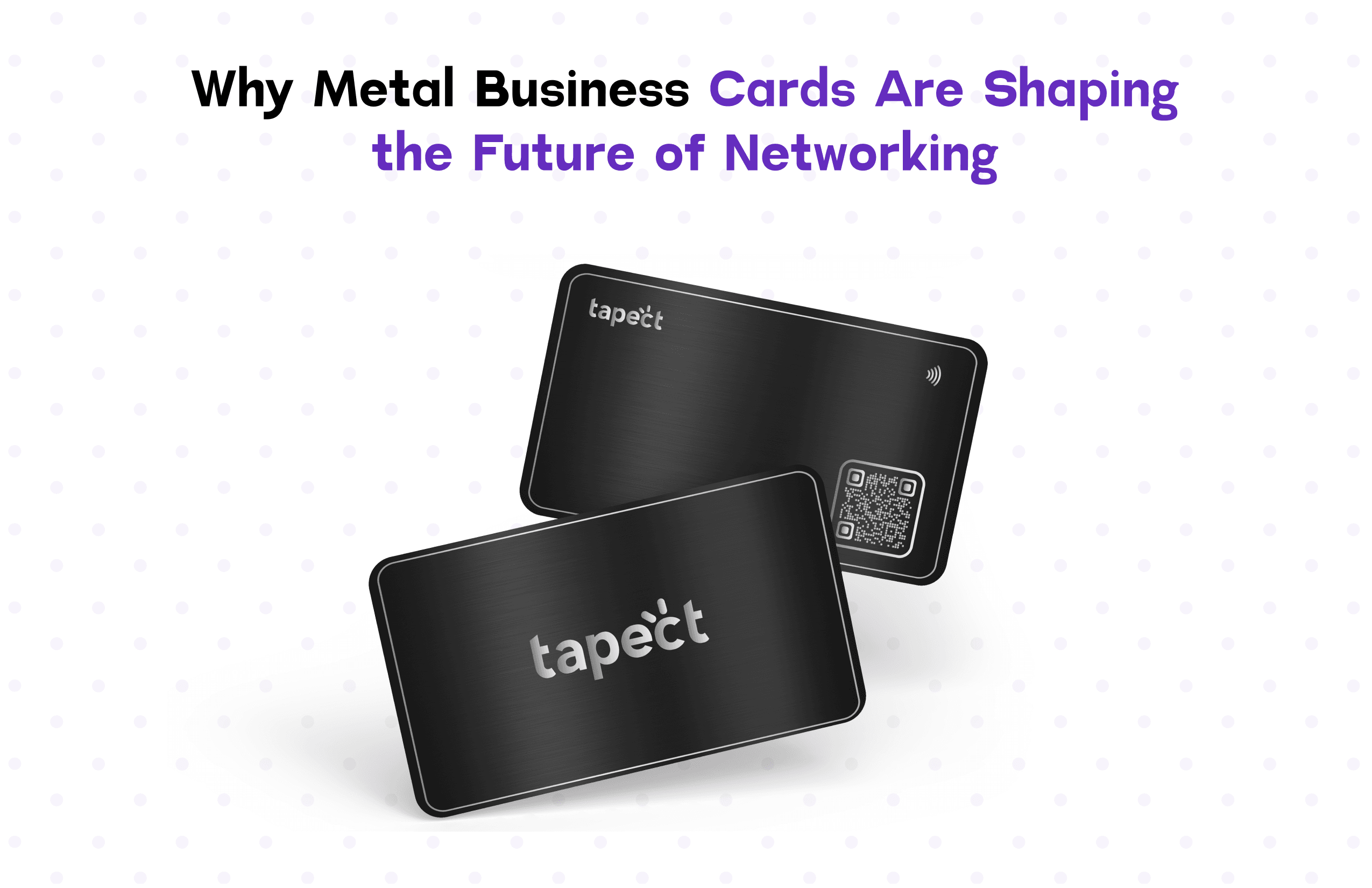 Why metal business cards are shaping the future of networking.