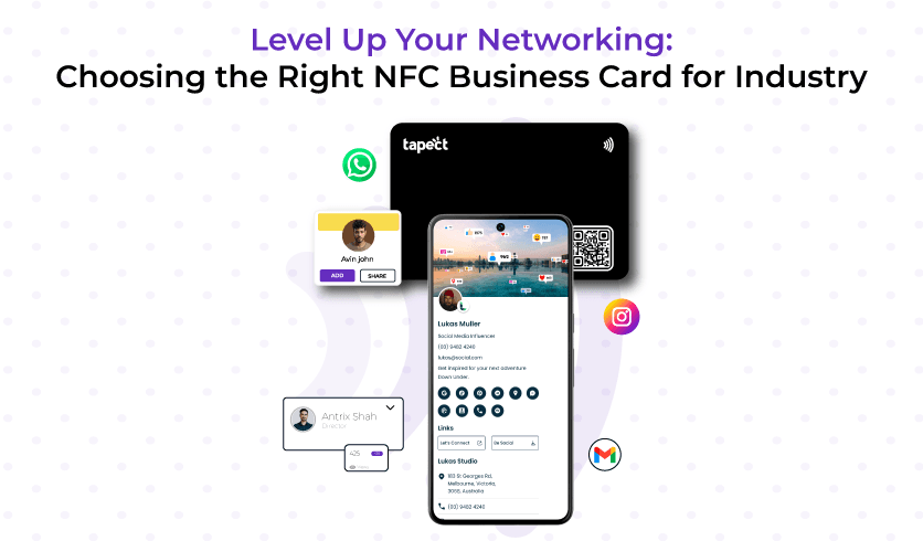 Level Up Your Networking: Choosing the Right NFC Business Card for Industry